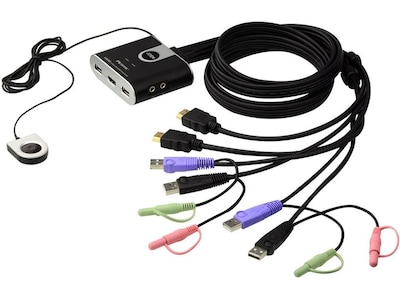 ATEN CS692 2P USB HDMI KVM Switch