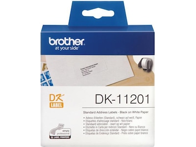 Brother Adresseetiketter, rulle 400 stk