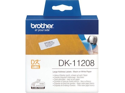 Brother Adressetiketter, rulle 400 st