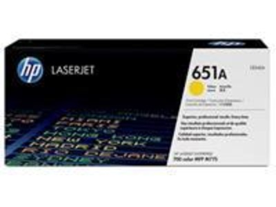 HP Toner 651A Yellow