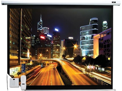 Alternativ bild 0 för Elite Spectrum Series Electric90X - Projektorduk - takmontering, väggmontering - motoriserad - 90 (229 cm) - 16:10 - MaxWhite - vit