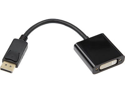 Displayport till DVI adapter (svart)