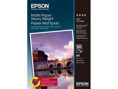 Epson Matte Paper Heavy Weight A4