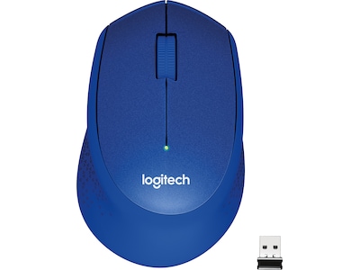 Logitech M330 Silent Plus Trådlös Blå