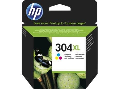 HP Bläck 304XL Tri-Colour
