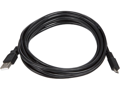 USB-A till USB Micro-B kabel 3m (svart)