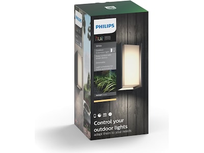 Philips Hue Turaco vägglampa för utomhusbruk (grå)