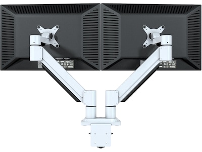 KENSON TWIN Monitorarm med gaslift (vit)