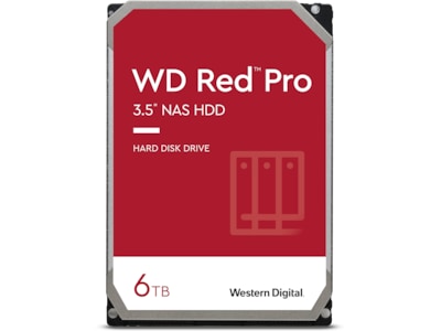 WD Red PRO 3,5'' NAS HDD 6TB