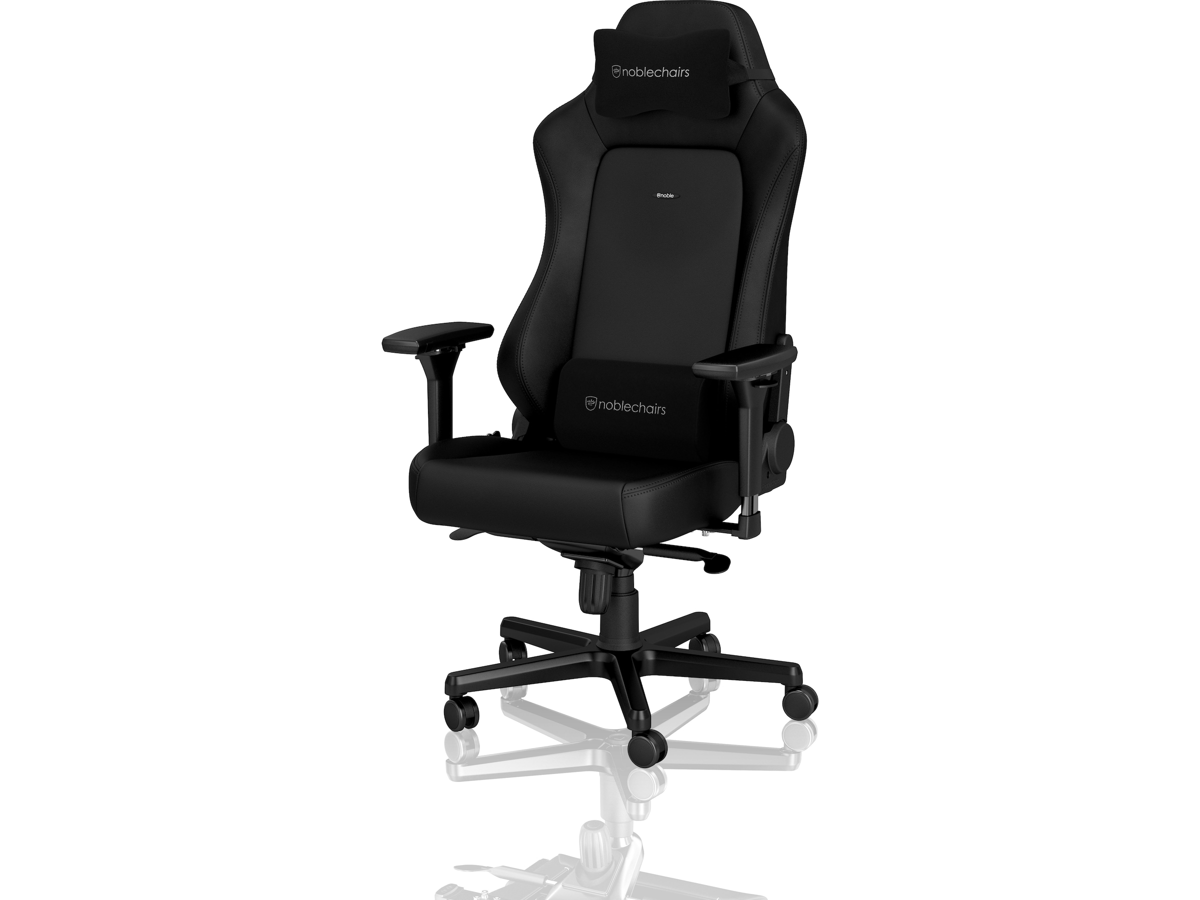 noblechairs HERO Gamingstol Black Edition Hybridmaterial Gamingstolar
