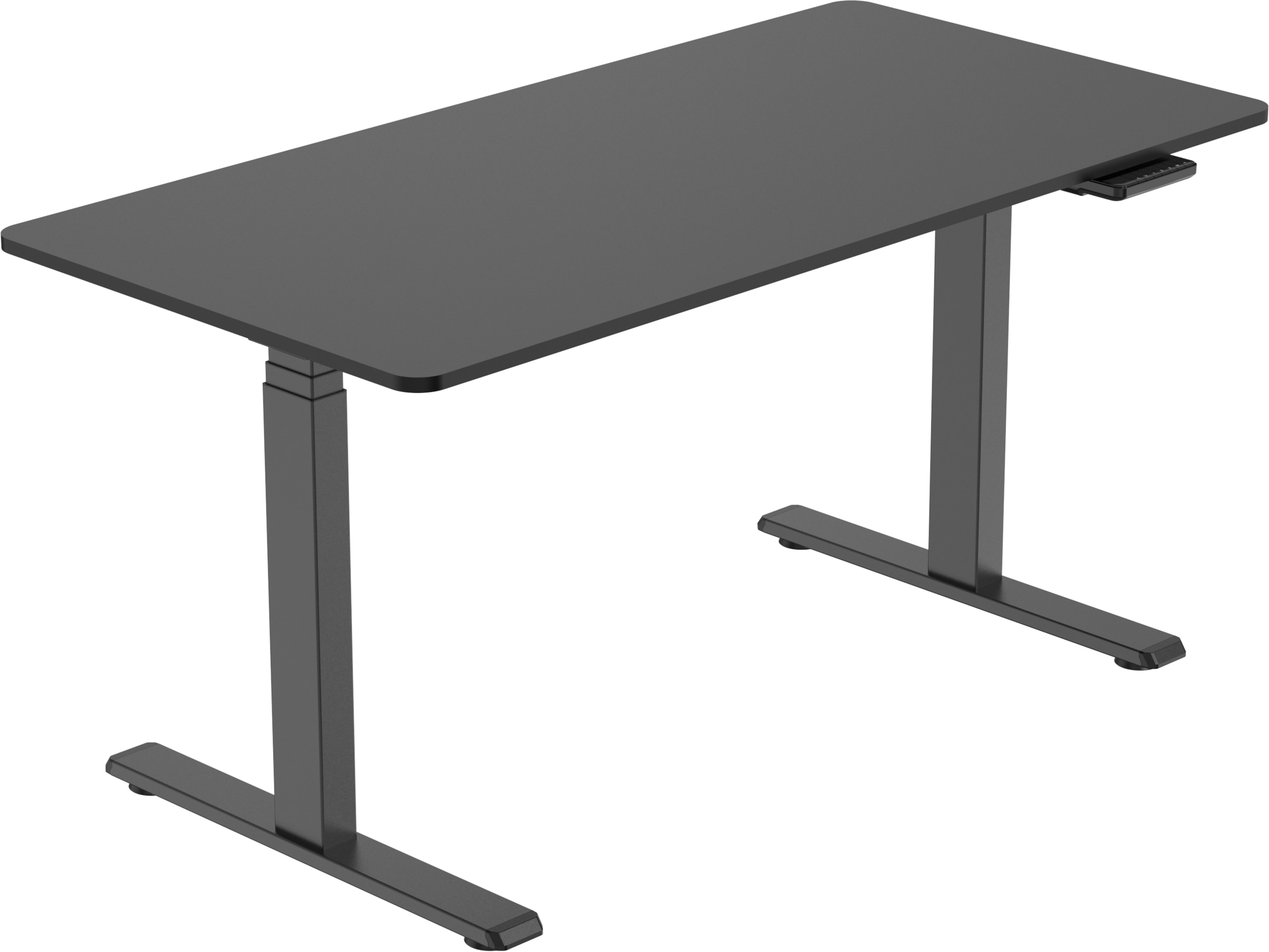 Elektrisk ram med minnesfunktion (svart) Skrivbordsdelar och -tillbehör