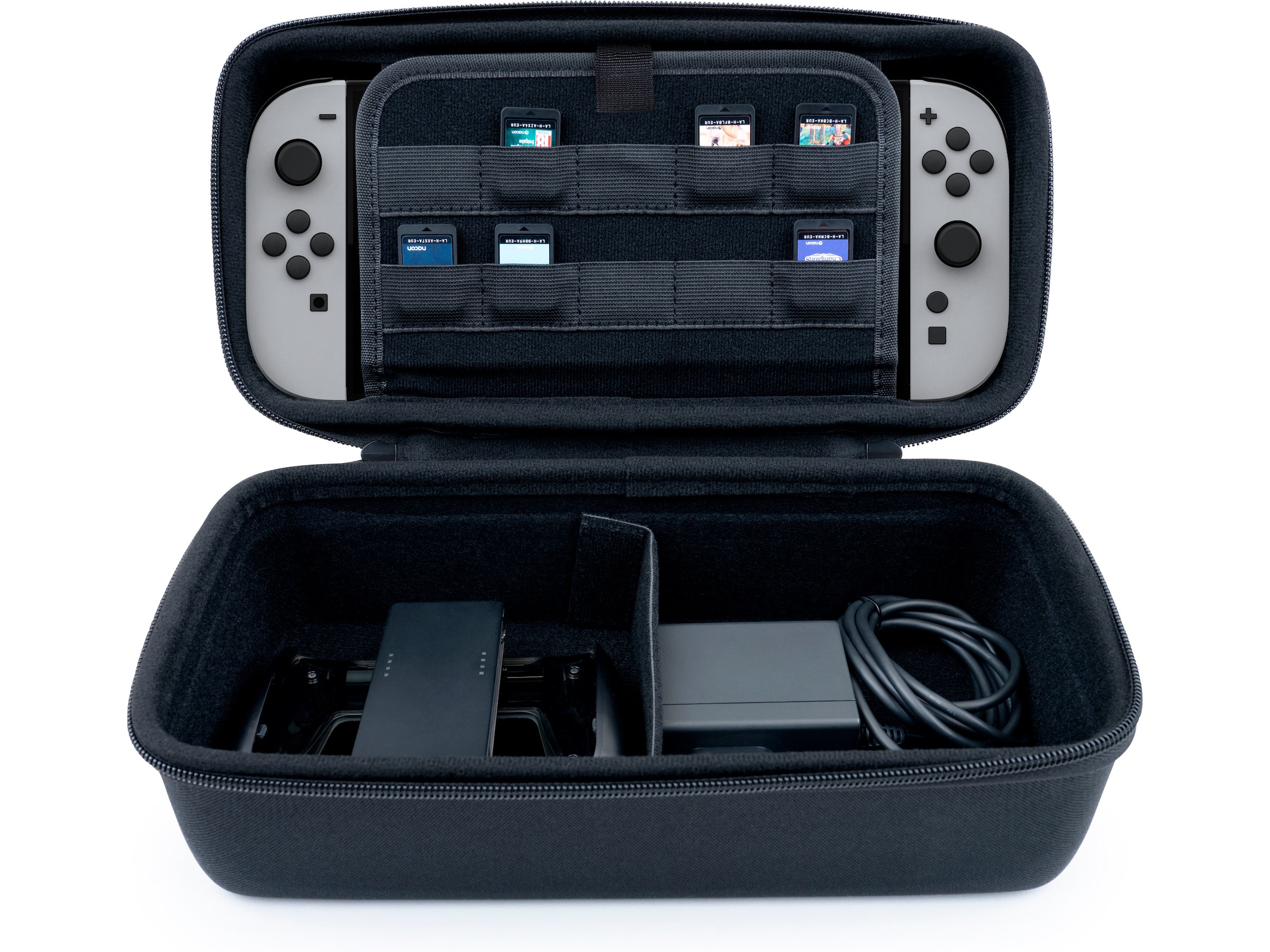 Nacon Hard Case Puch XL for Nintendo Switch 2 (svart) Tillbehör till spelkonsoler
