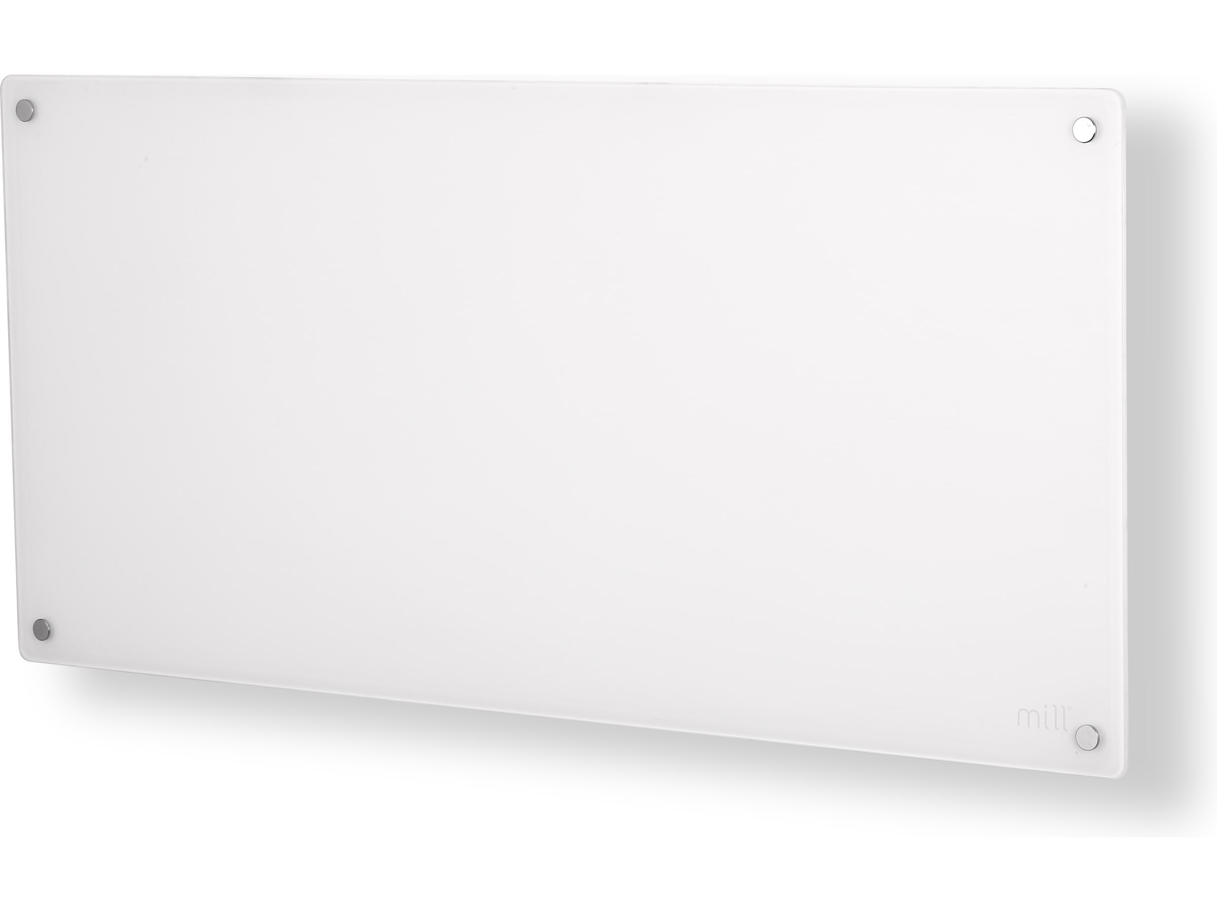 Mill Glas Panelelement 1000W (vit) Panelelement