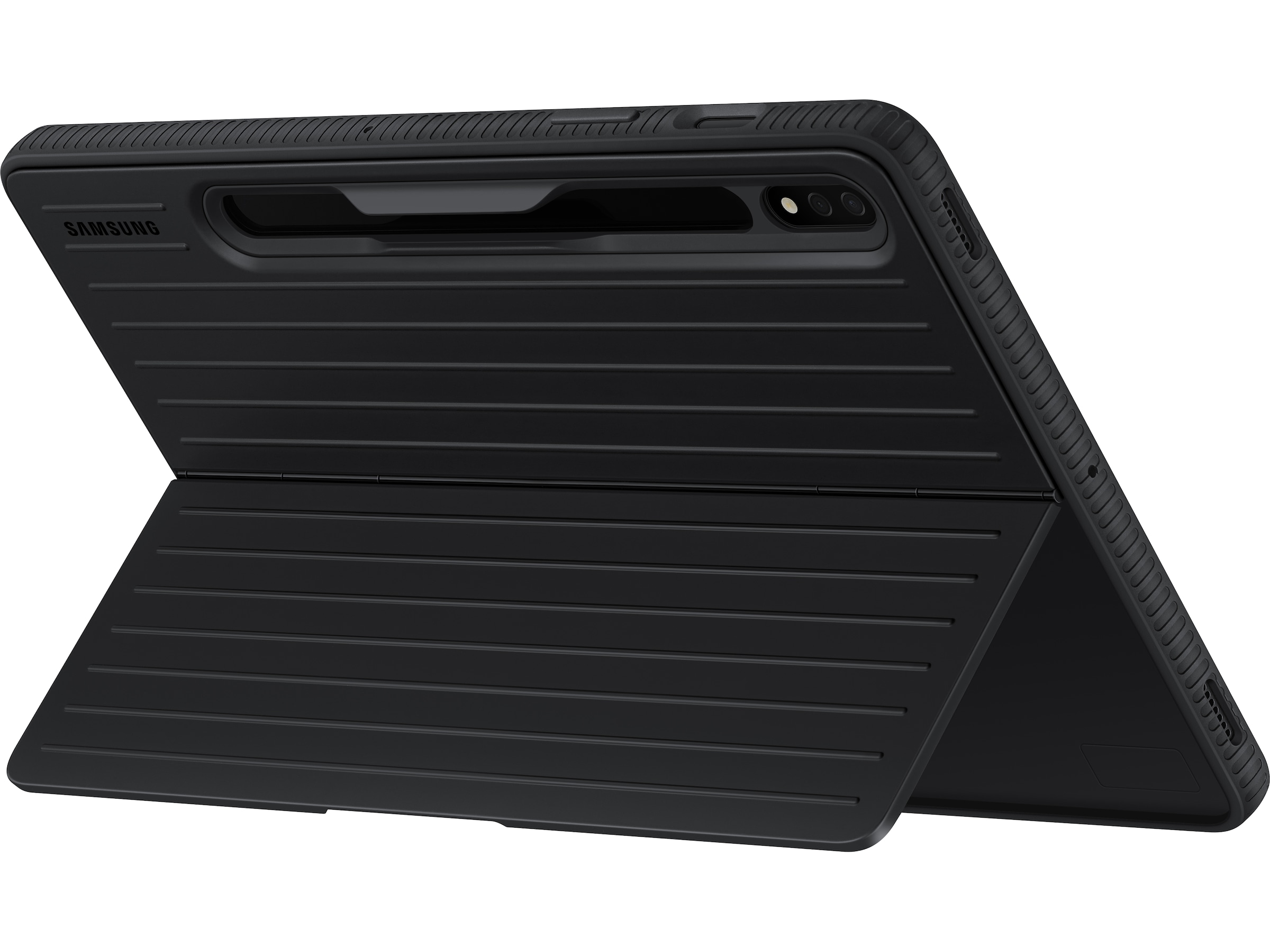 Samsung Galaxy Tab S8 Protective Standing Skal (svart) Skydd