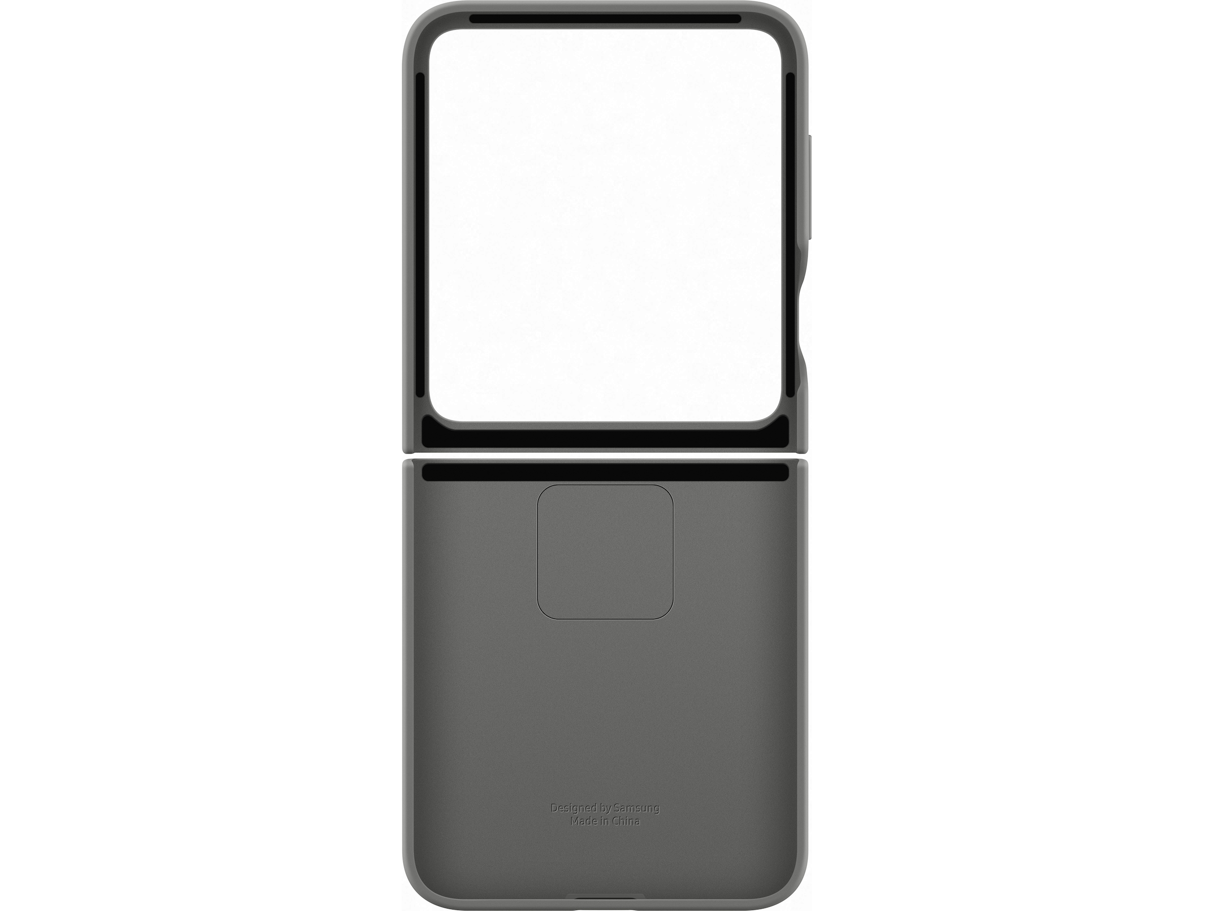 Samsung Galaxy Z Flip6 Silikonskal (grå) Mobilskal