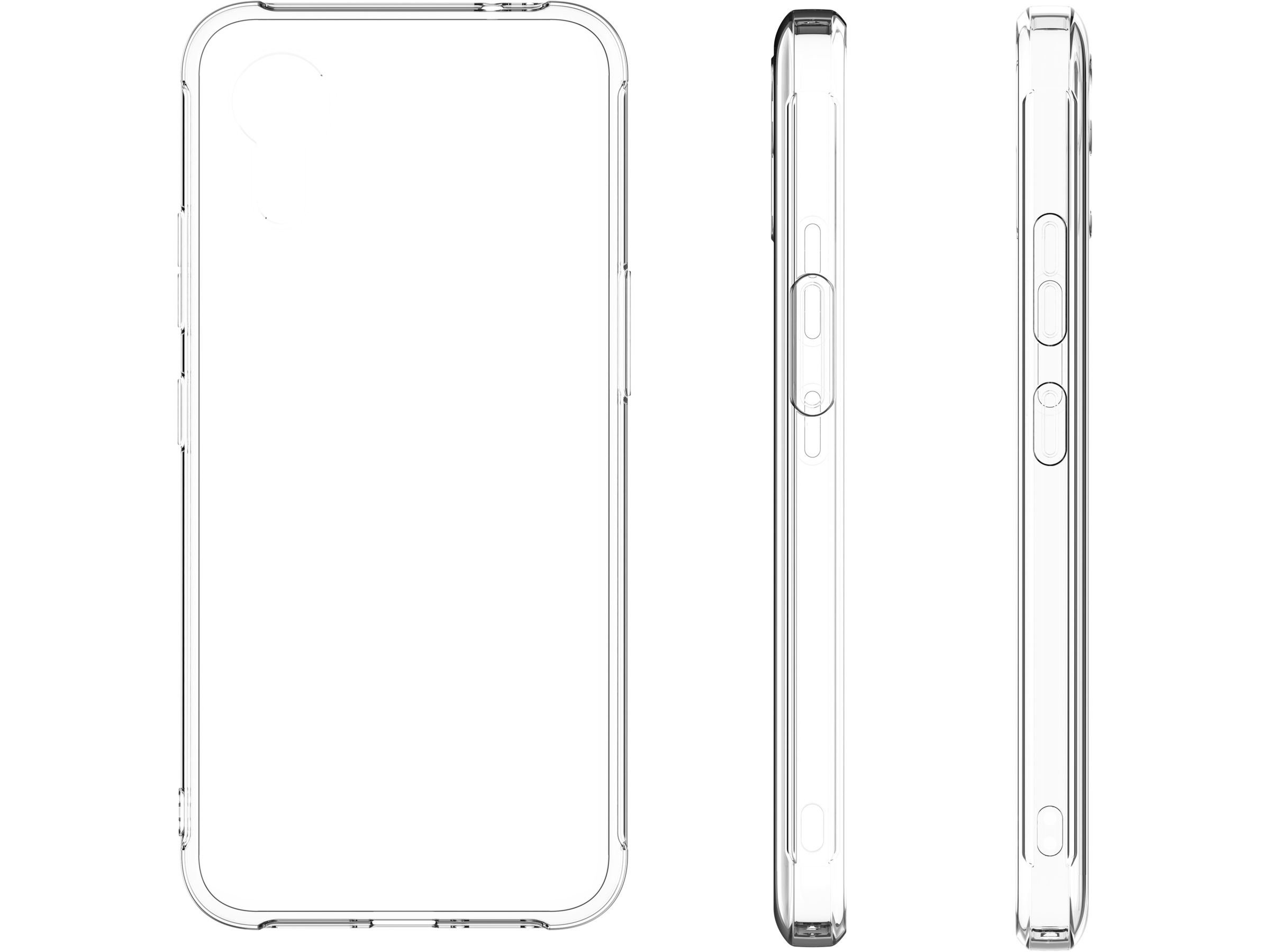 iiglo Galaxy Xcover 7 Pro Clear Case (transparent) Mobilskal