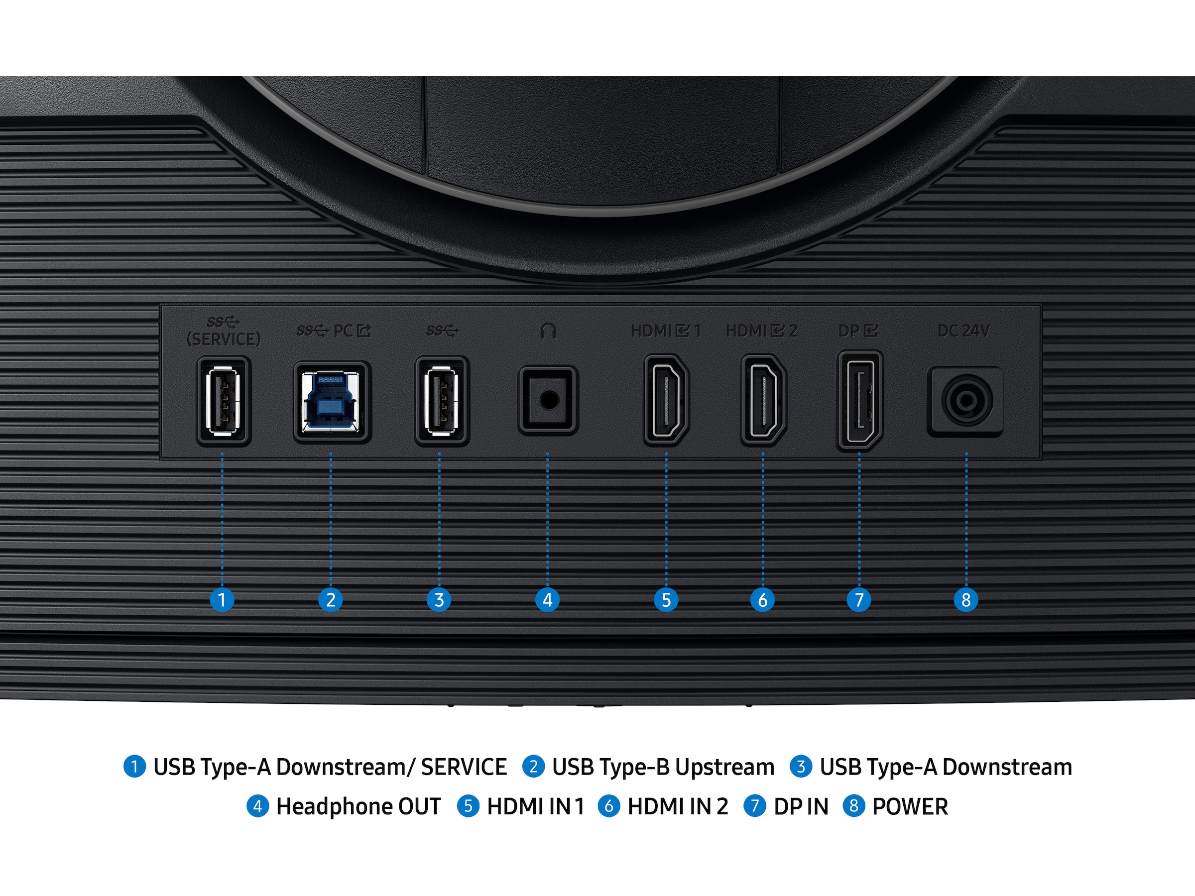Samsung 40" curved gamingskärm Odyssey G7 S40FG75 Gamingskärmar