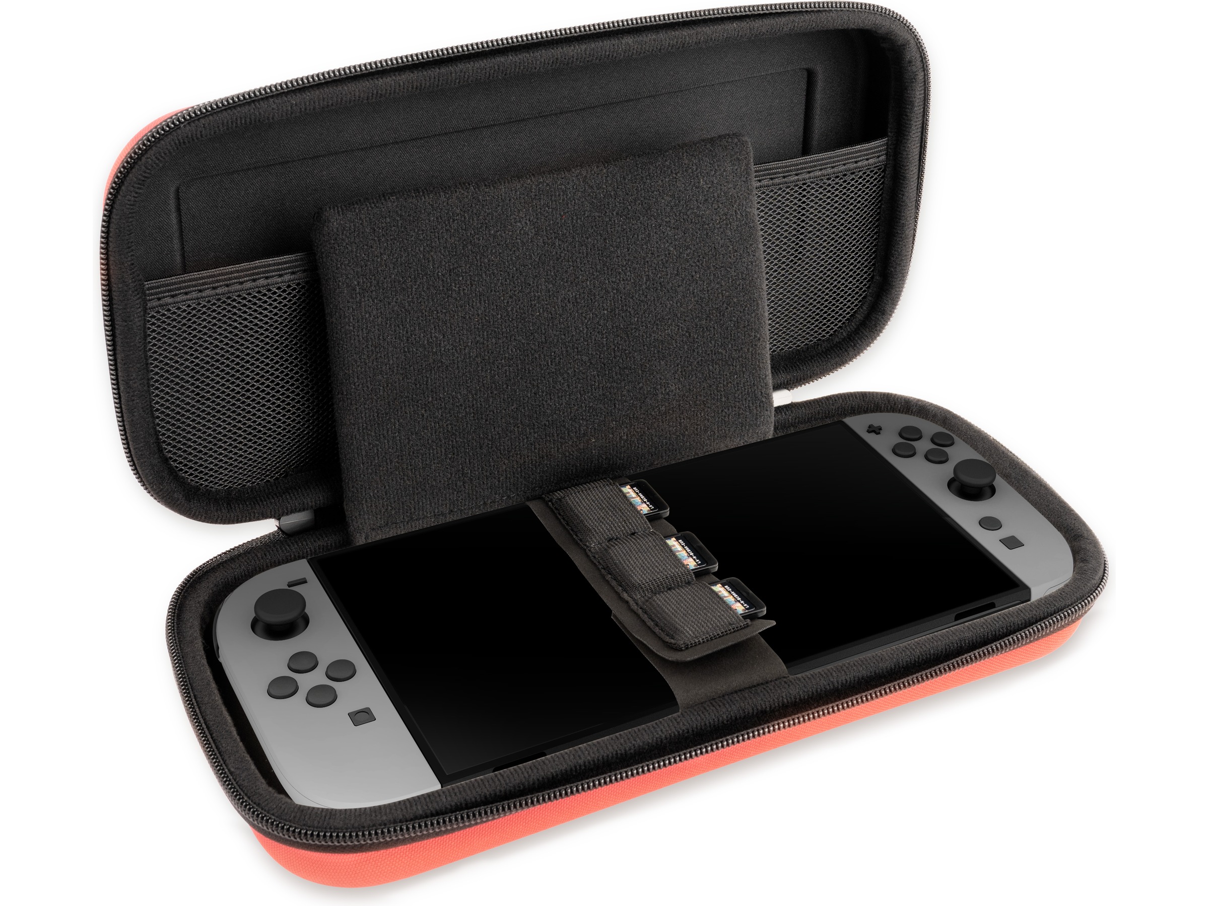 Nacon Transport Case for Nintendo Switch 2 (ljusröd) Tillbehör till spelkonsoler