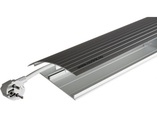 Kenson NorLink golvlist 1,5m (silver) Tillbehör till arbetsstationer och kontorsbås