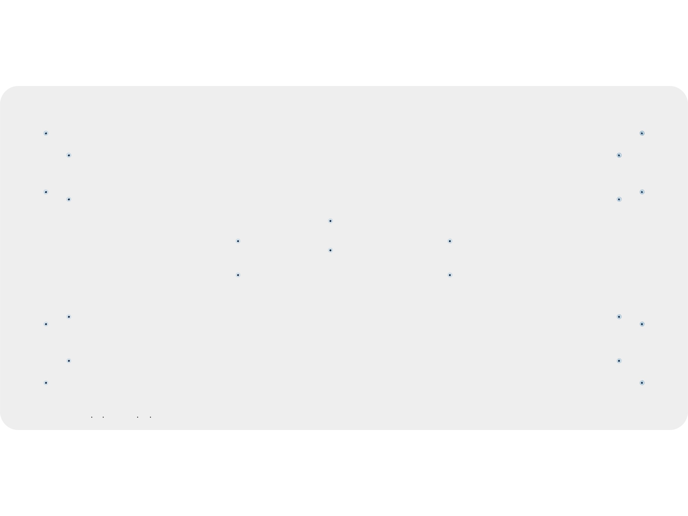 Skrivbordsskiva 150cm (vit) Aktivitetsbord