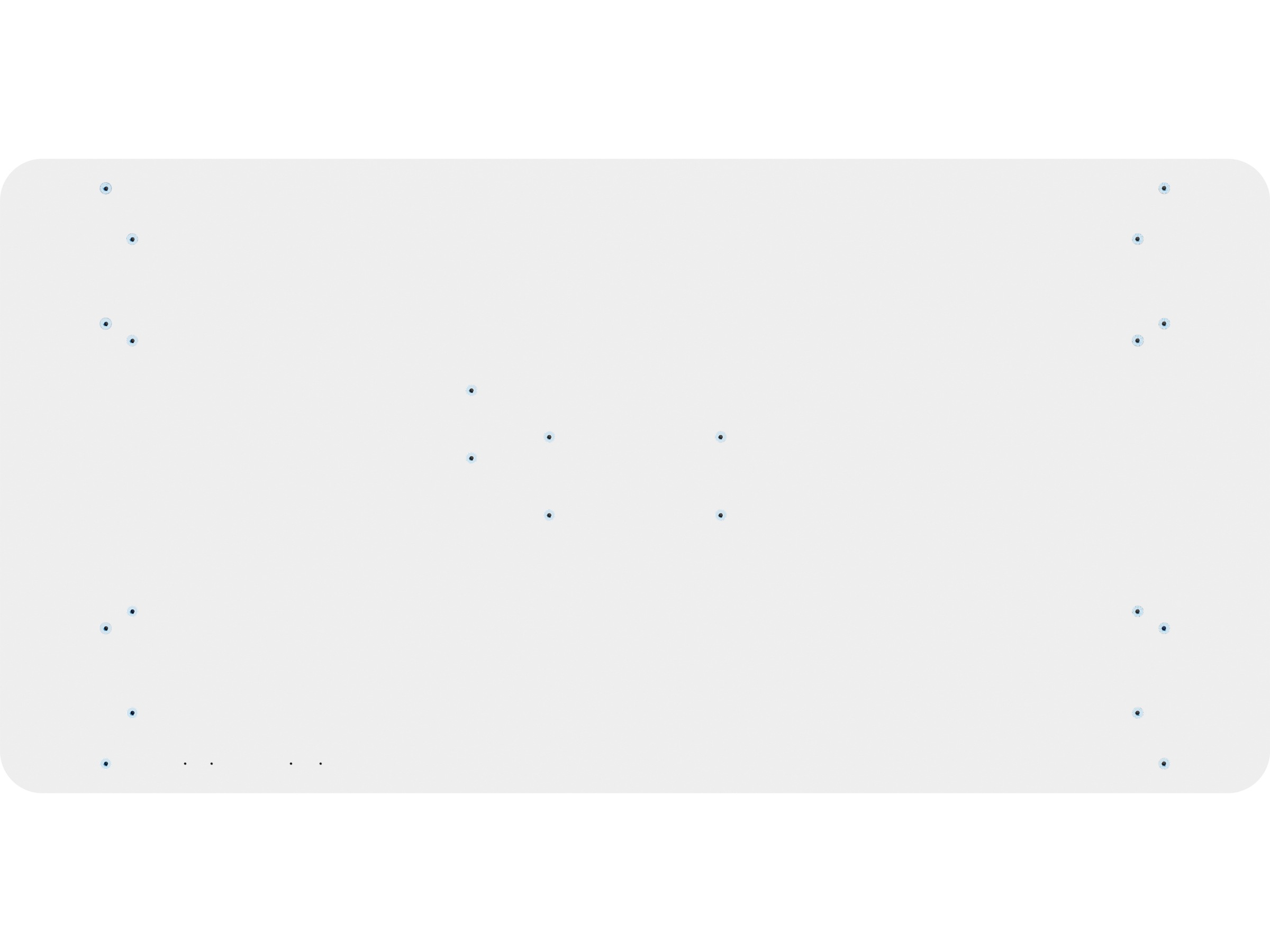 Skrivbordsskiva 120cm (vit) Aktivitetsbord