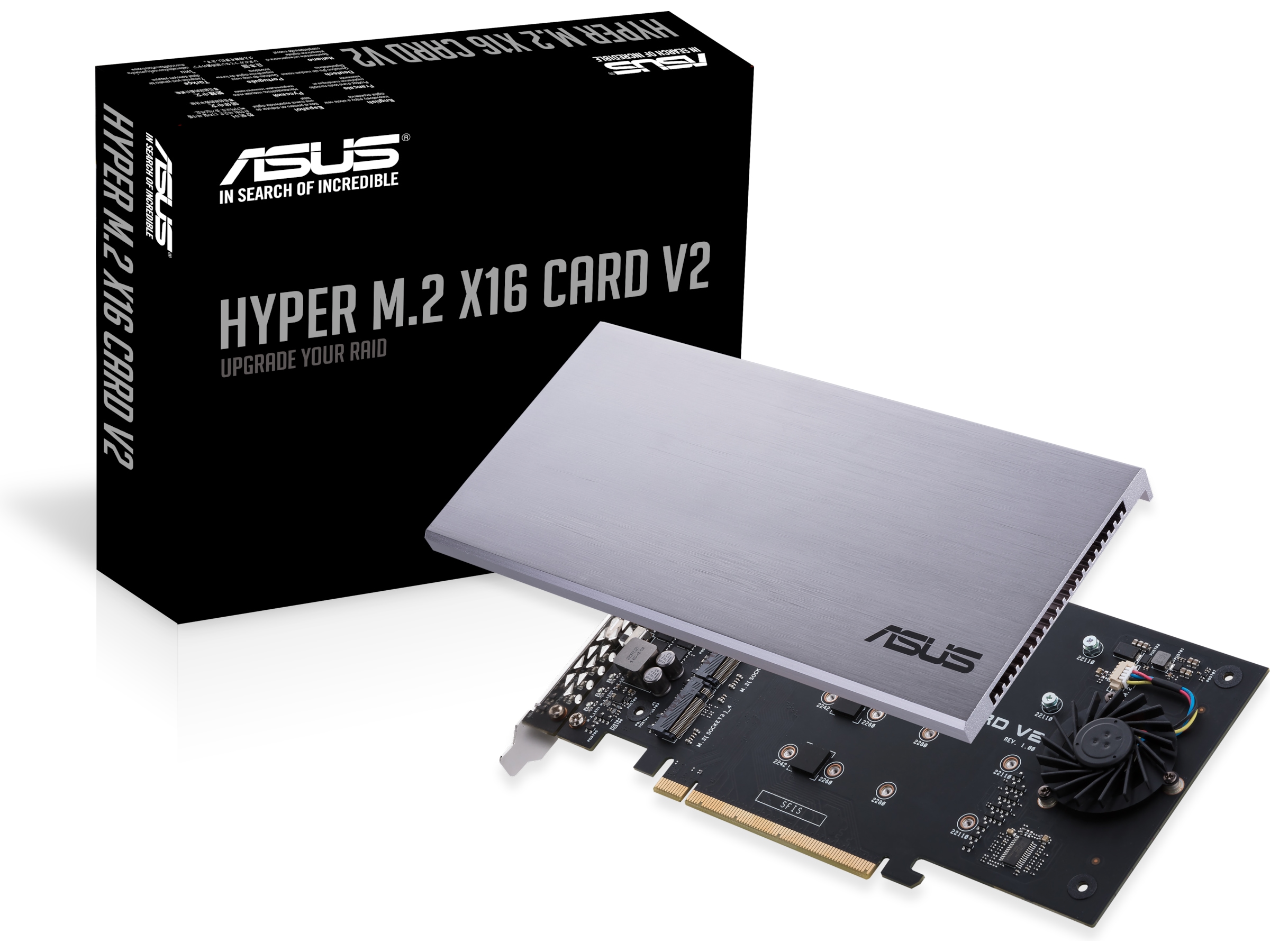 ASUS Hyper M.2 X16 Card V2 SSD M.2