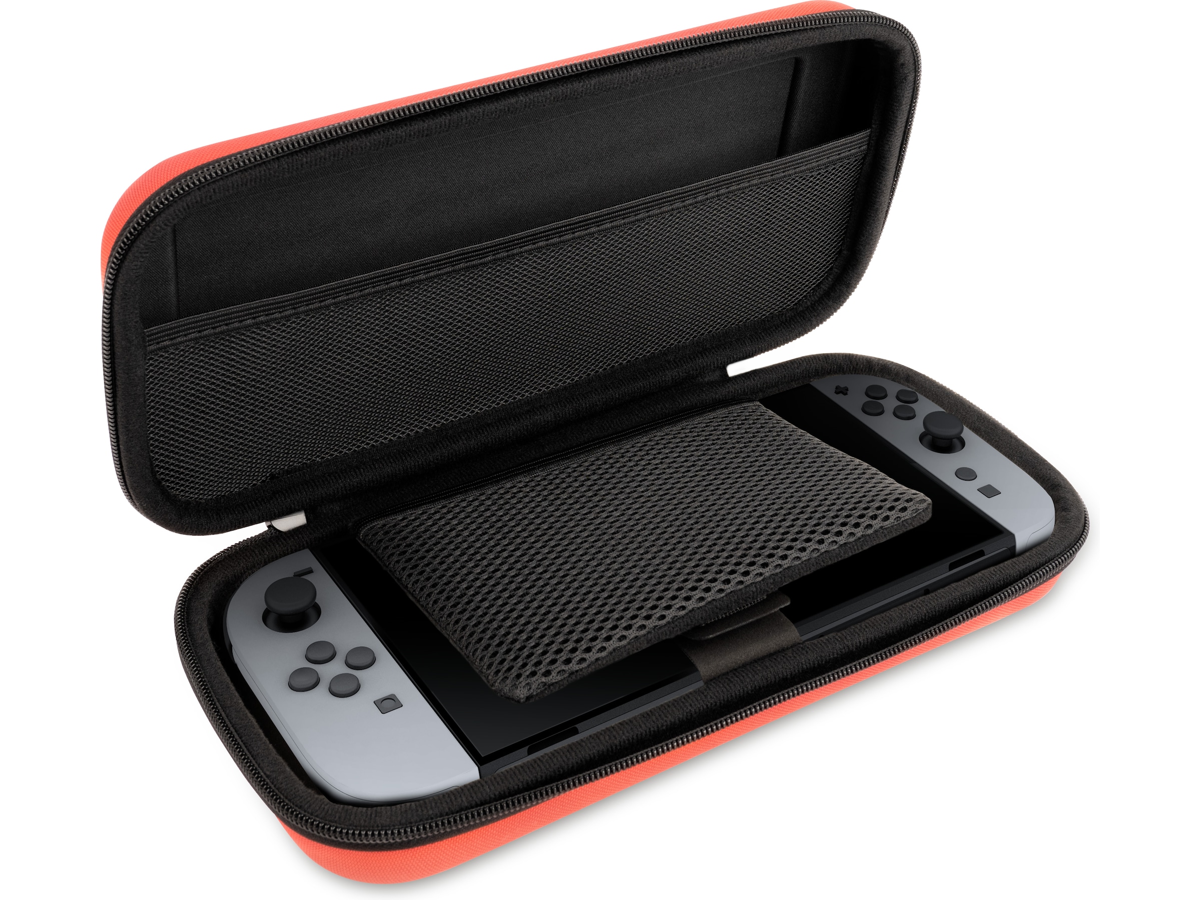 Nacon Transport Case for Nintendo Switch 2 (ljusröd) Tillbehör till spelkonsoler