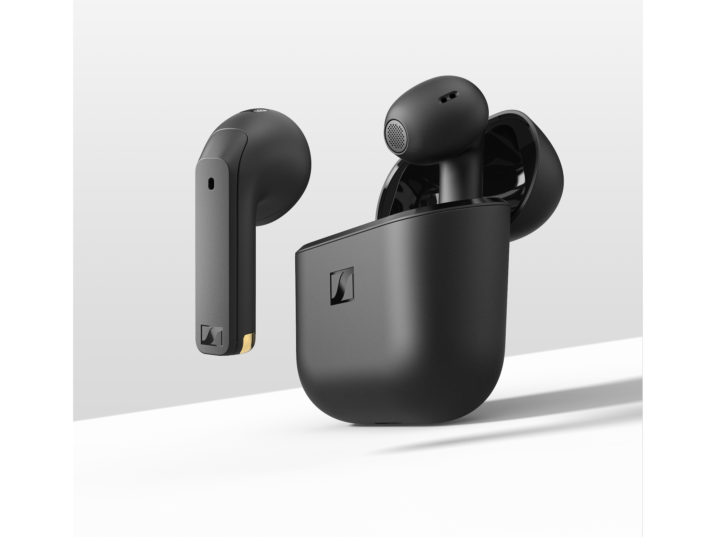 Sennheiser ACCENTUM Open trådlösa hörlurar, In-ear (svart) In-ear hörlurar