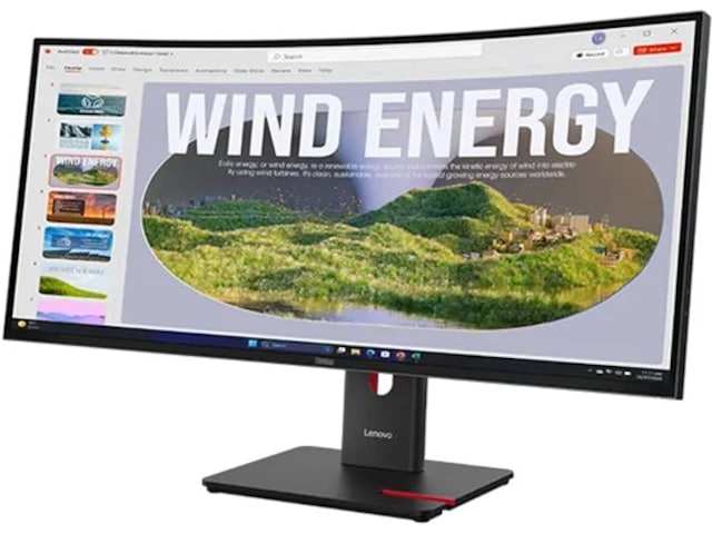 Lenovo 34" skärm ThinkVision T34WD-40 Bildskärmar