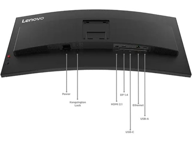 Lenovo 34" skärm ThinkVision T34WD-40 Bildskärmar