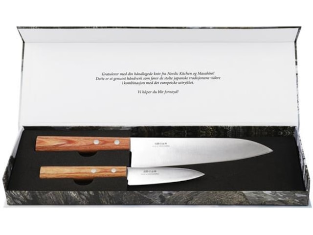 Masahiro Nordic Chefs kniv presentset Övriga köksapparater