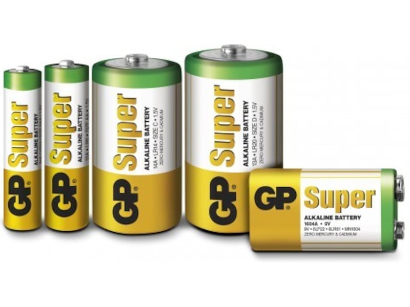 GP Super Alkaline AAA/LR03 batteri, 40-pk Batterier för allmänt bruk