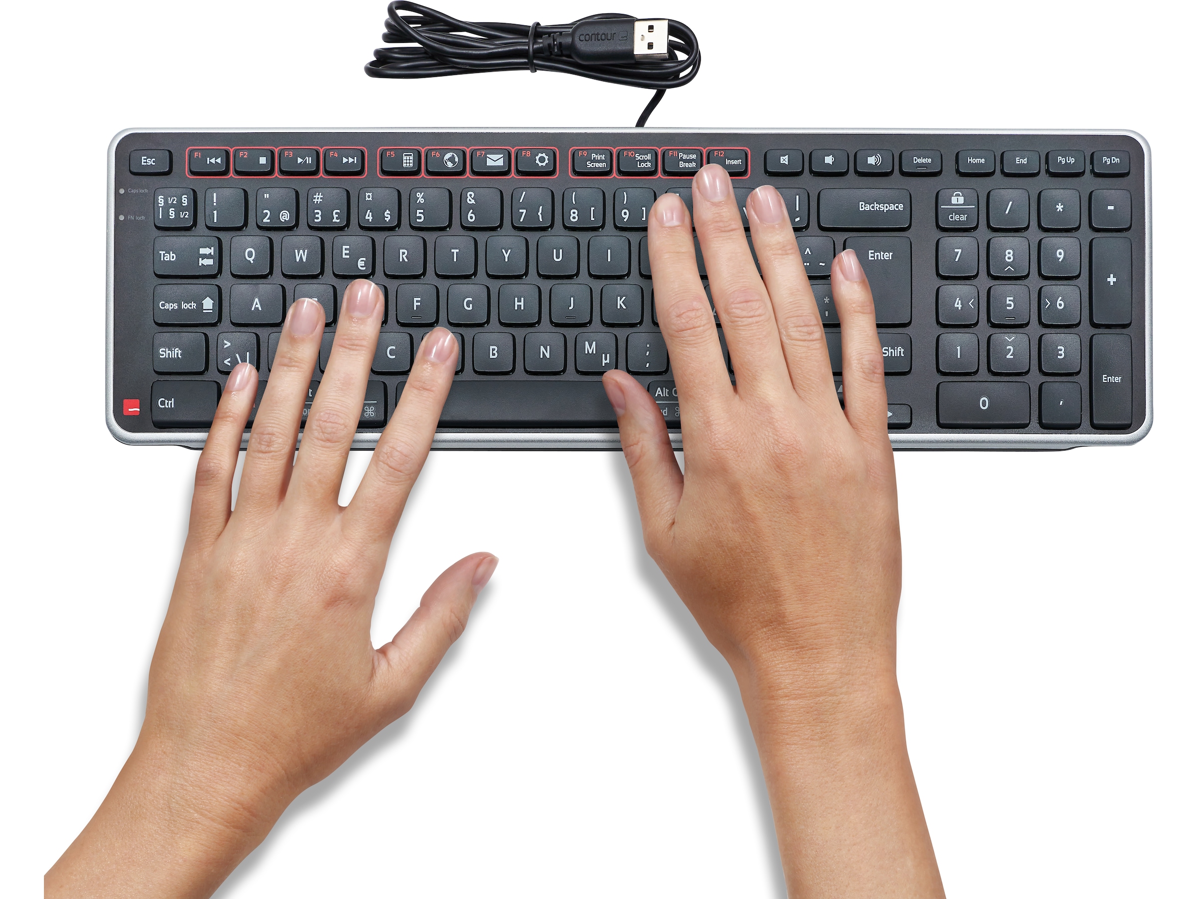 Contour Balance Ergonomi Tangentbord Ergonomi