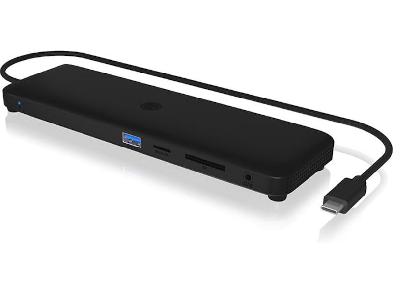 ICY BOX IB-DK2116-C Multi Docking Dockningsstation och USB-hub