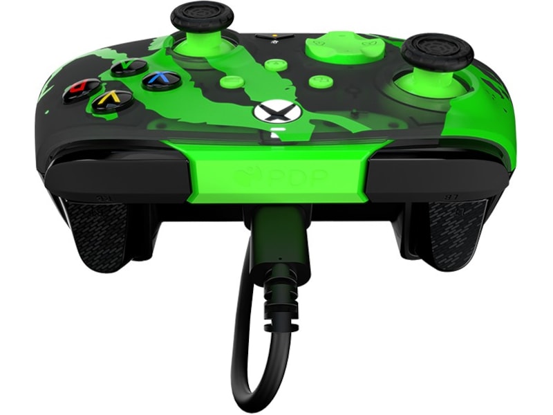 PDP Rematch Glow Wired Controller (jolt green) Tillbehör till spelkonsoler