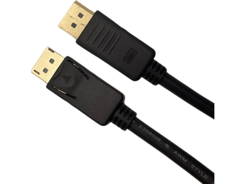 Elivi DisplayPort 1.2 4K@60 1 m Skärmkablar