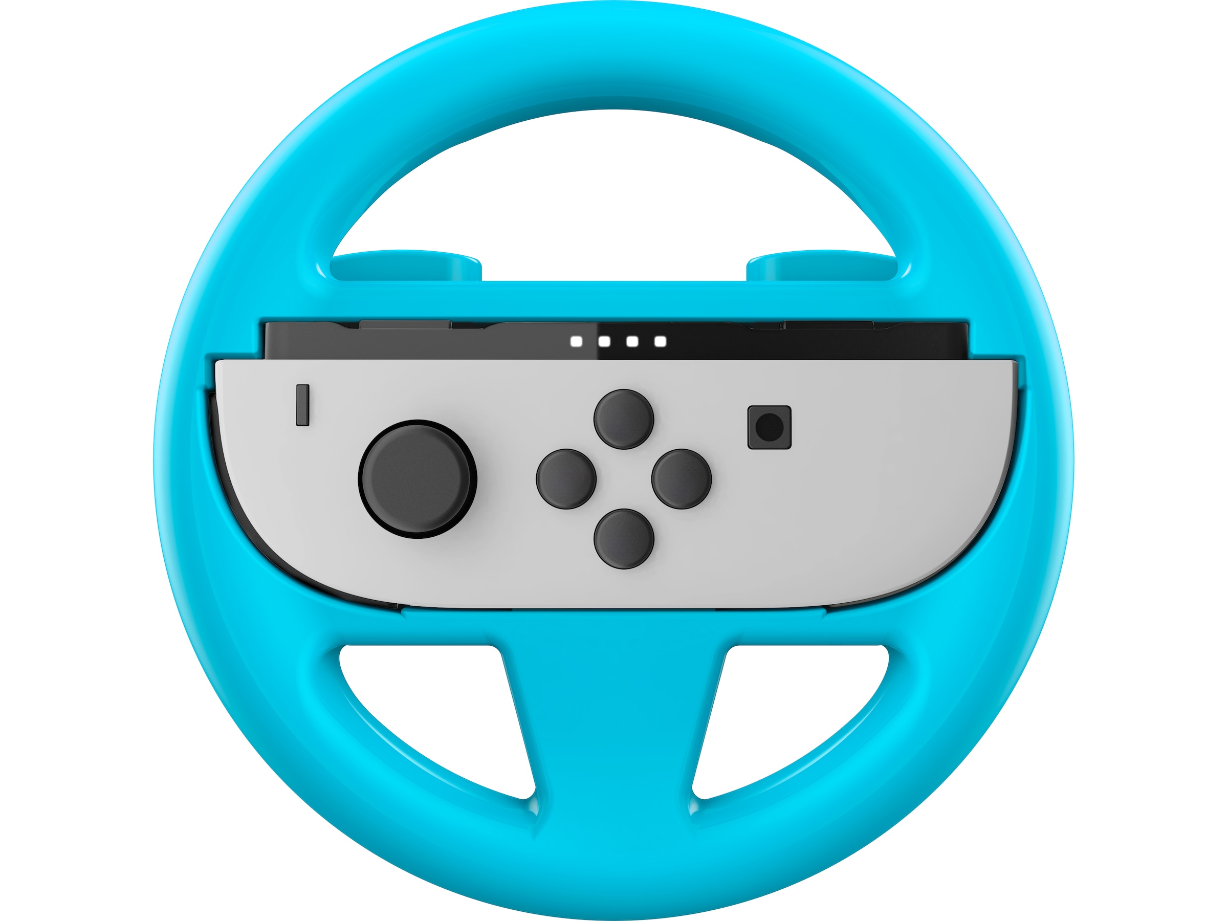 Nacon Dual Wheel for Nintendo Switch 2 (röd/blå) Tillbehör till spelkonsoler