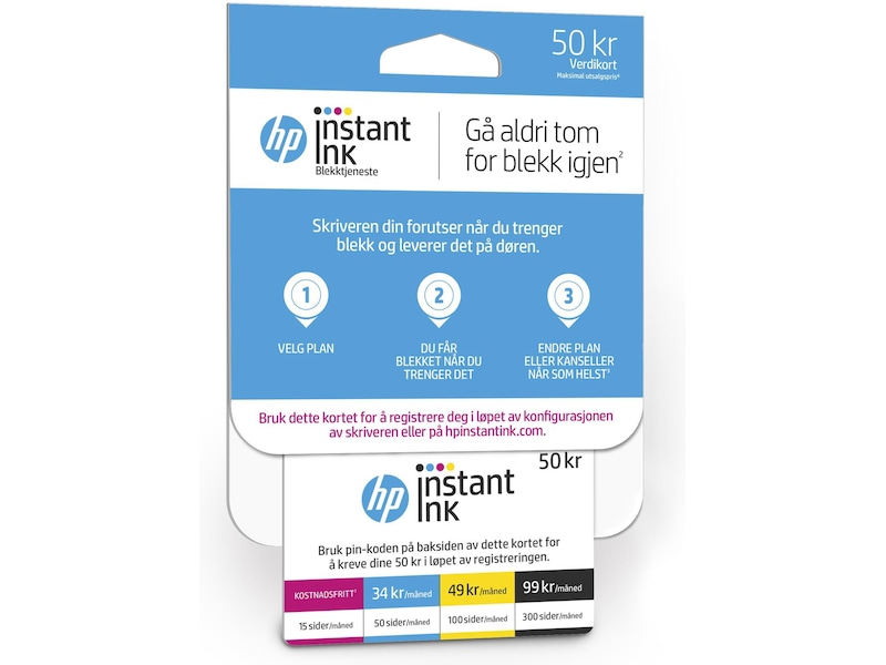 HP Instant Ink Card Komplett.se