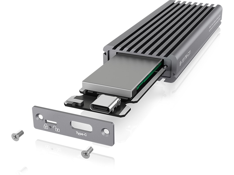 ICY BOX External Type-C enclosure for M.2 Hårddisk