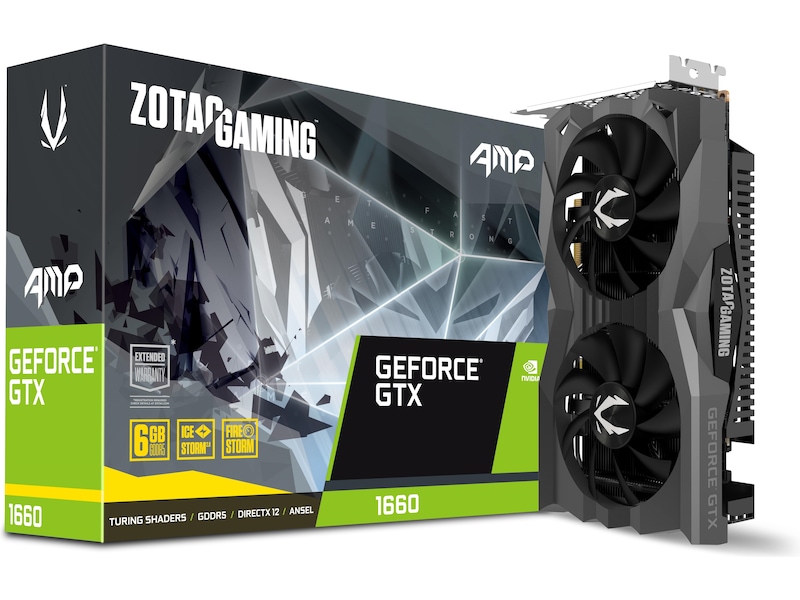 Zotac Geforce Gtx 1660 Amp Edition Grafikkort Komplett Se