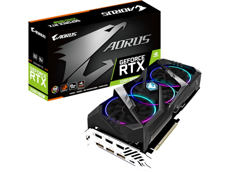 Gigabyte Geforce Rtx 2080 Super Aorus Grafikkort Komplett Se