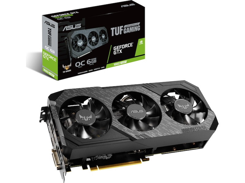 Asus Geforce Gtx 1660 Super Tuf Oc Grafikkort Komplett Se