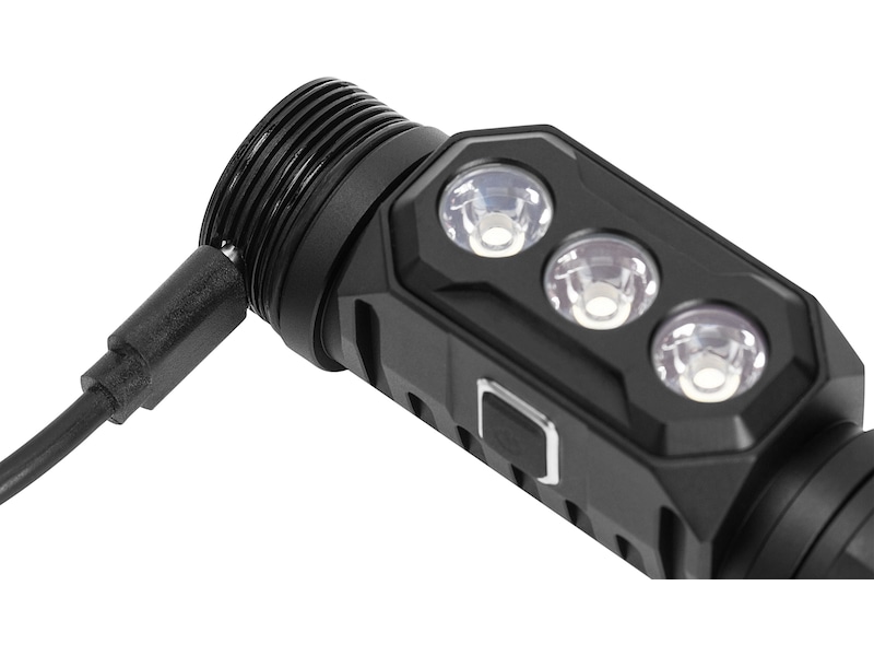 iiglo Pannlampa 2 000 lumen, 18650 batteri Pannlampor & ficklampor