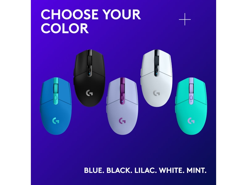 Logitech G305 LIGHTSPEED Trådlös Gamingmus (blå) Gamingmus