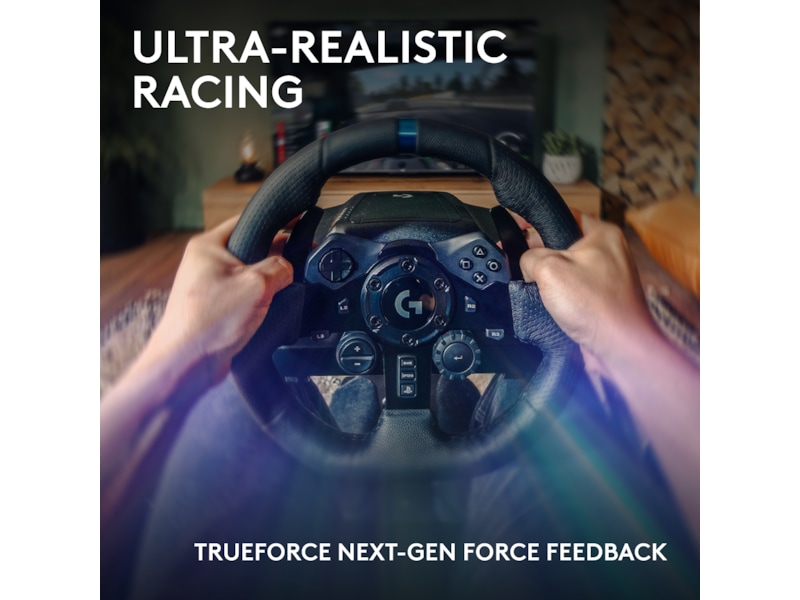 Logitech G923 Driving Force Racing PS4/PS5/PC Ratt och pedaler