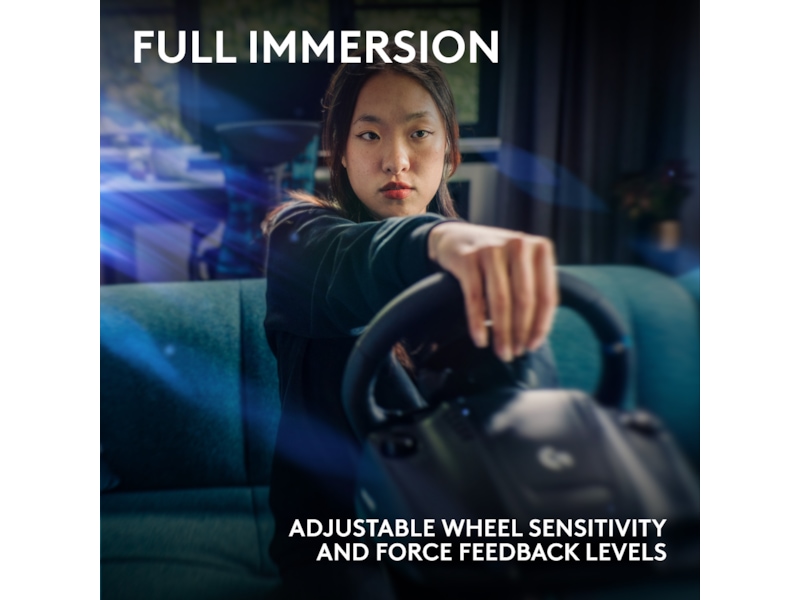 Logitech G923 Driving Force Racing PS4/PS5/PC Ratt och pedaler