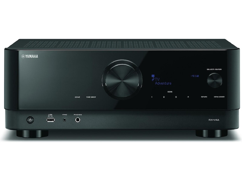 Yamaha RX-V4A receiver (svart) Receiver