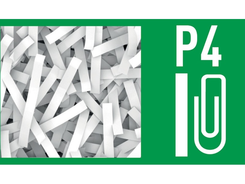 Leitz dokumentforstörare IQ Autofeed Small Office 100, korsskärning P4 Dokumentförstörare