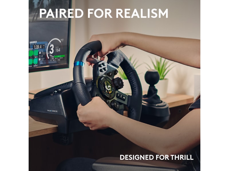 Logitech G923 och Driving Force Shifter Bundle Ratt och pedaler