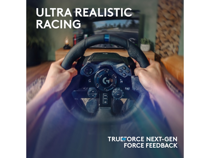 Logitech G923 och Driving Force Shifter Bundle Ratt och pedaler